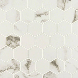 Pietra Statuario hexagon